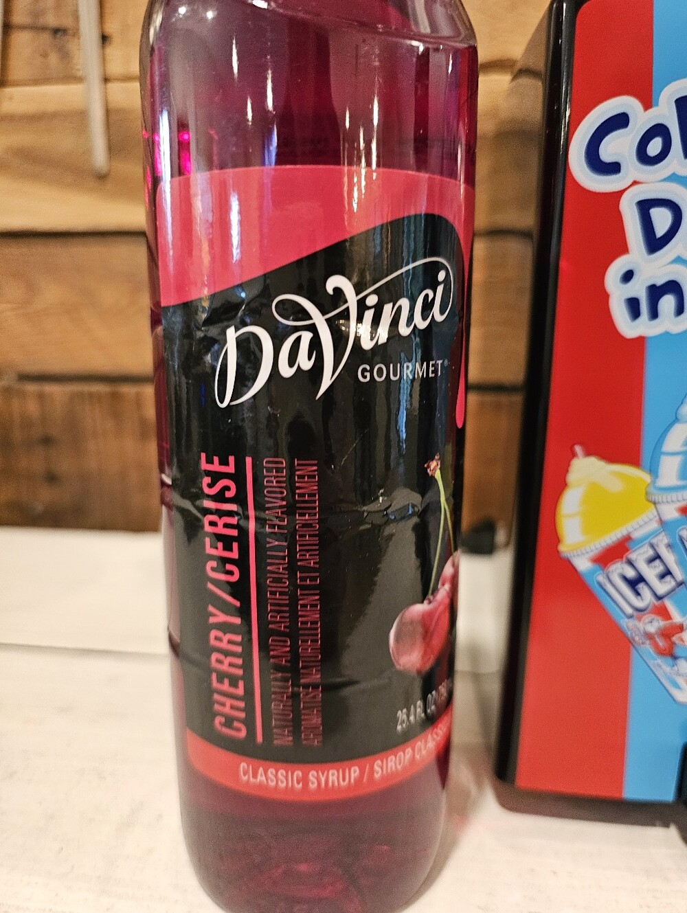 ICEE Slushie Making Machine w/ 2 DaVinci Gourmet Syrups (Cherry/Blue Raspberry) - Picture 15 of 16